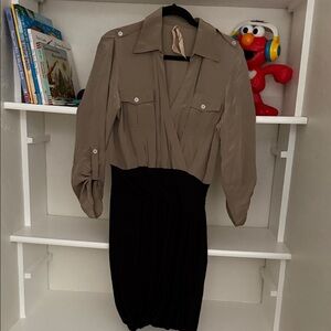 Bailey 45 Silk Shirt Dress